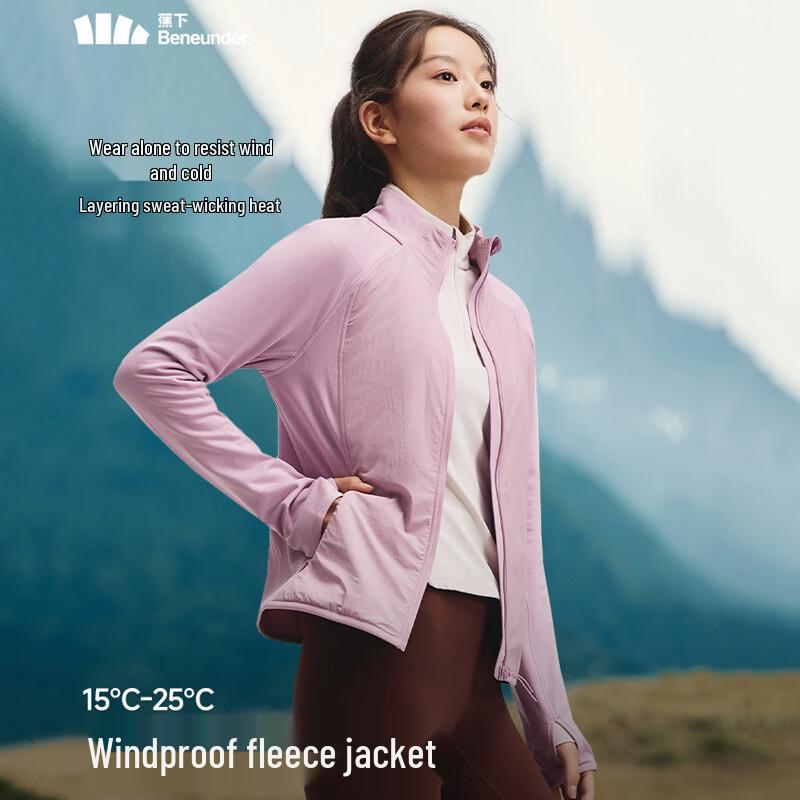 

Beneunder Women s Windproof Microfleece Jacket PM127 M