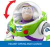 Mattel Disney & Pixar Toy Story Buzz Lightyear 12-inch Scale Action Figure Toy with Rocket, Phrases & 20 Sounds, Rocket Rescue Pack, Buzz Pack, HTR73