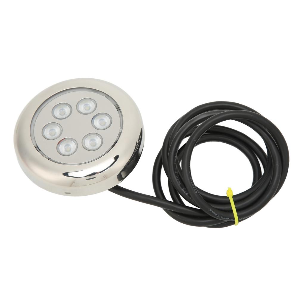 3,5" LED podvodní světlo pro povrchovou montáž IP68 Vodotěsné 12V?24VDC pro Yacht Marine Boat White
