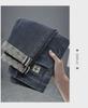 Xintang Men's Slim Straight Jeans: High-End European & American Fashion, Versatile Spring & Autumn Style