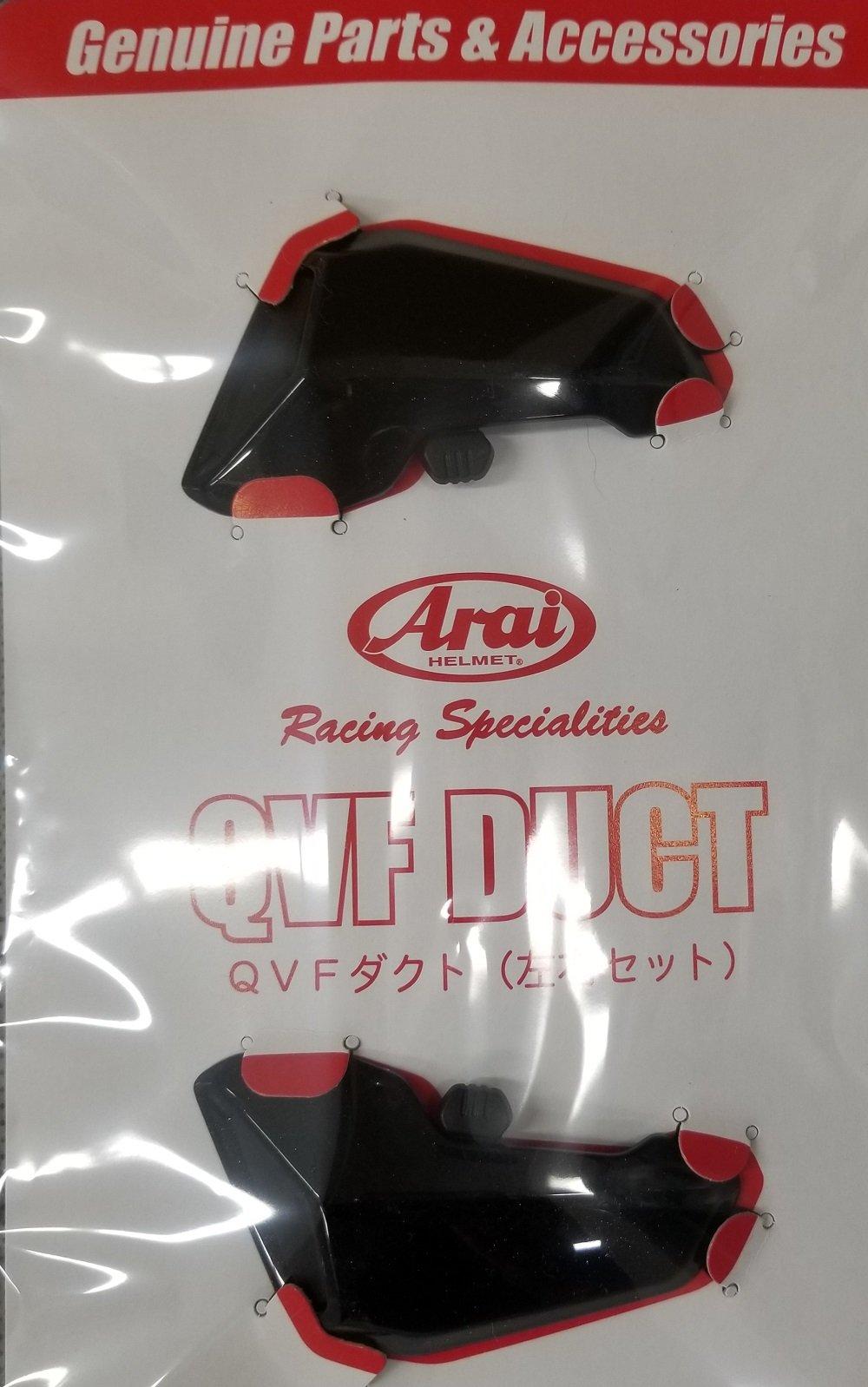 

Arai QVF Воздуховод Левый и Правый Комплект Стекло Черный Продукт 105725 (Старый номер 5725)