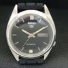 Seiko 5 AUTOMATIC JAPAN MENS 7009A VINTAGE BLACK COLOR DIAL WATCH A702342-5 R124-a702342