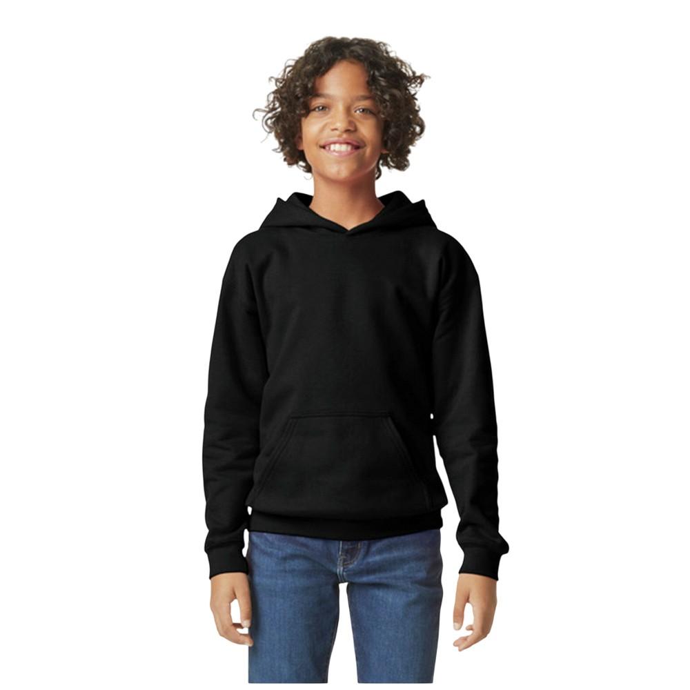 Gildan Childrens/Kids Softstyle Plain Fleece Midweight Hoodie
