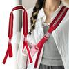 Purse Strap Replacement Crossbody Embroidered Nylon Shoulder Strap Adjustable Handbag Strap Replacement for Men Women
