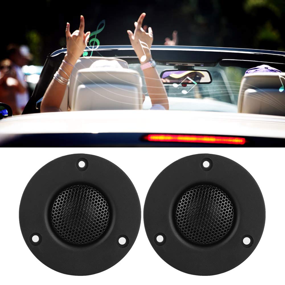 Car Speaker Tweeter, 25 Core, 25W, 91dB±3dB, ABS Material, Frequency Response F0-28KHz, Magnetic Dome