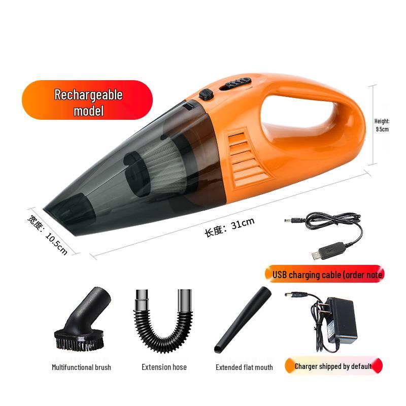 Vezeték nélküli kézi autó- és otthoni porszívó - Nagy teljesítményű, hordozható, kettős felhasználású