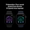 APPLE Watch Series 12 GPS + Cellular - 42mm - Boîtier Radiant Gold Titanium - Bracelet Radiant Gold Milanese Loop
