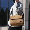 Fashion CrossBody Bag New Men Canvas Crossbody Shoulder Messenger Bags Man Casual Solid Multi Function Portable Male Bag