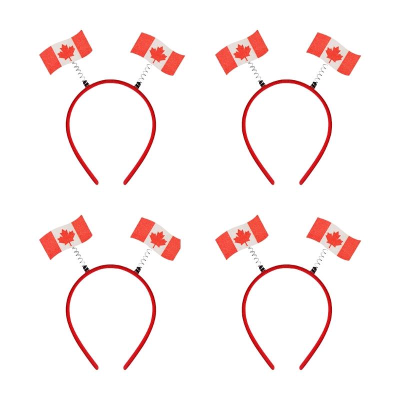 4pcs Matching Soccer Championship Headbands Comfortable Design Headddress For Game Night Parties Decoration