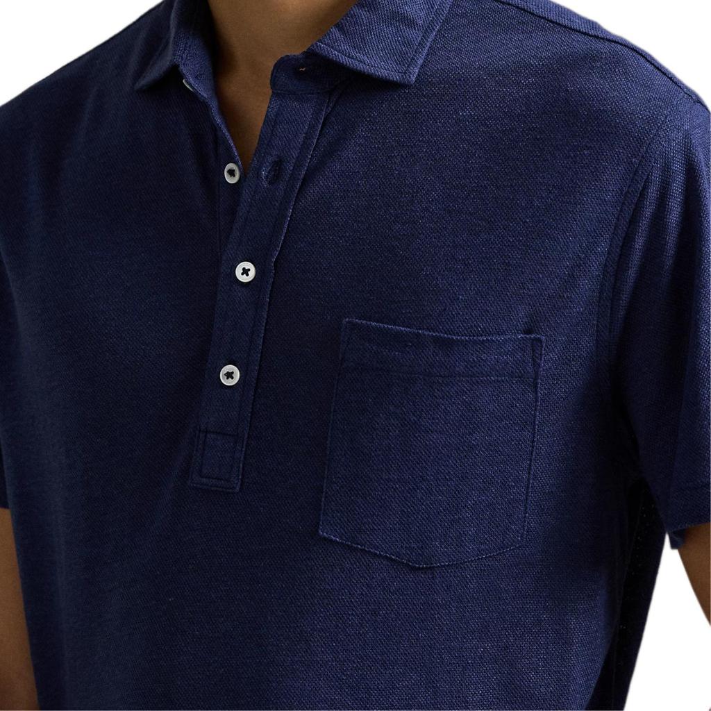 Polo Ralph Lauren Straight Pocket Short Sleeve Polo Shirt Standard Edition Men tops 710B13500-002