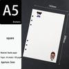 A6 Loose-Leaf Binder Refill: 6-Hole Planner & Budget Notebook Sheets