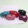 Pet Collars Pet Bow Bell Collars Cute Cat Collars Pets Supplies Multicolor Adjustable Pets Dressing Tool Pet Accessories Cats