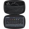 ROLAND CB-RAC AIRA Compact Carrying Case | Custom Case Protects E-4 Voice Queeker, J-6 Chord Synth, and T-8 Beat Machine | Streamlined and Durable Int