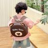 Backpack Eggshell Eva Appearance Design Of Little Bear For School And Use Daily