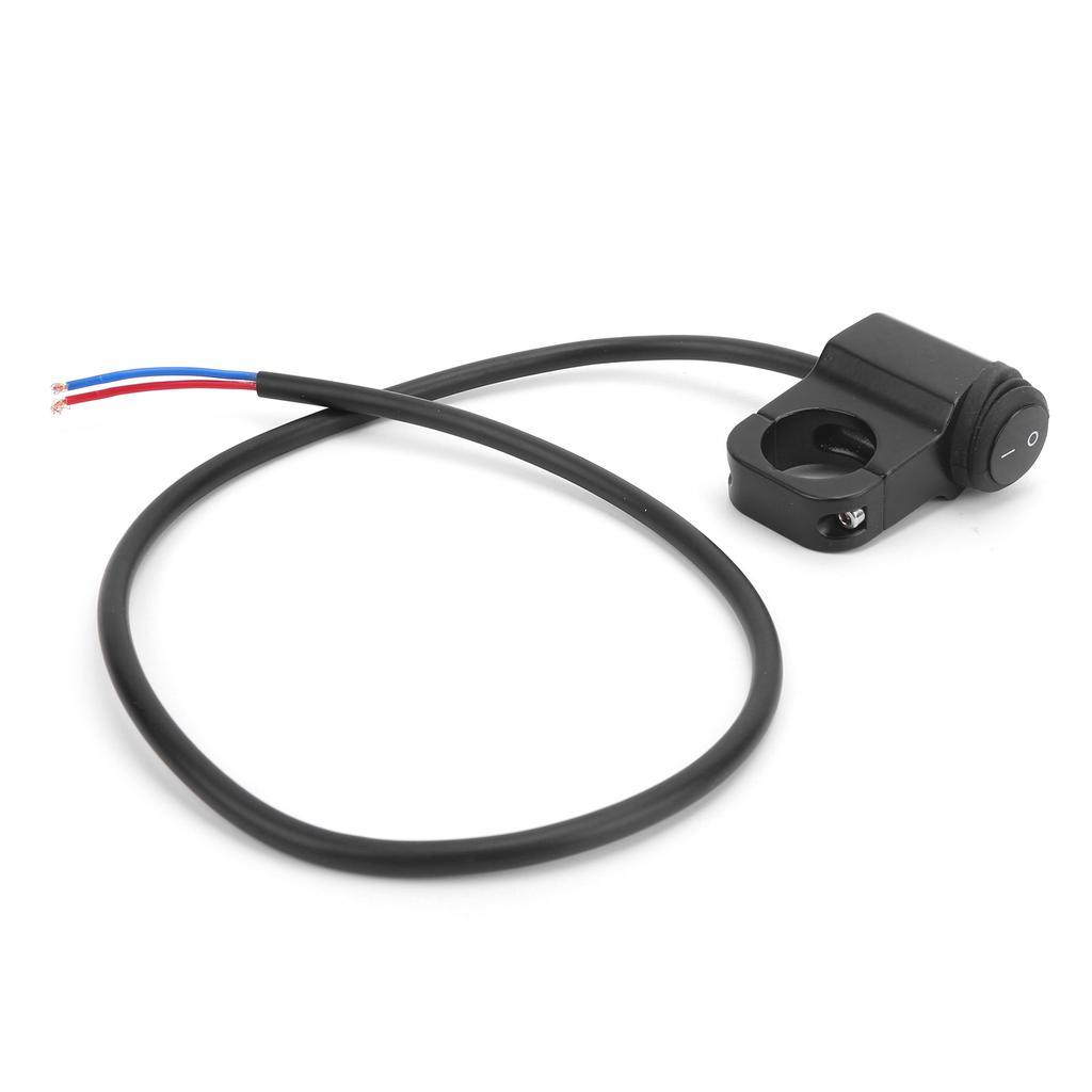 78in Handlebar Switch Headlight Hazard Fog Lamp On Off Button Accessory for Motorcycle ATV UTV