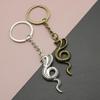 Xiyin Sùimài Jewelry: Simple Cobra Pendant Keychain Hanger