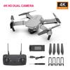 Single/Dual Mini Drohne 4K HD Kamera HD Höhenhaltung Faltbarer Quadcopter Neues RC Flugzeug