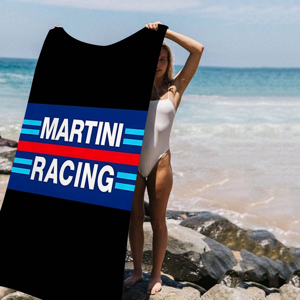 M-Martini Racing Toalla de Baño Microfibra Suave Absorbente de Agua Transpirable Para Niña Niños Decorativa Dibujos Animados Toalla de Playa