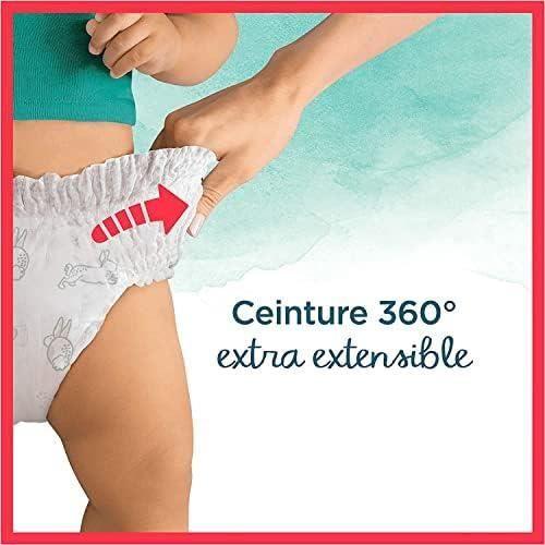 Pampers 144 Couches-Culottes Bébé Harmonie Pants Taille 5 (12-17 Kg), Pack 1 Mois, 100% D'absorption Pampers & Des Ingrédients D'ori