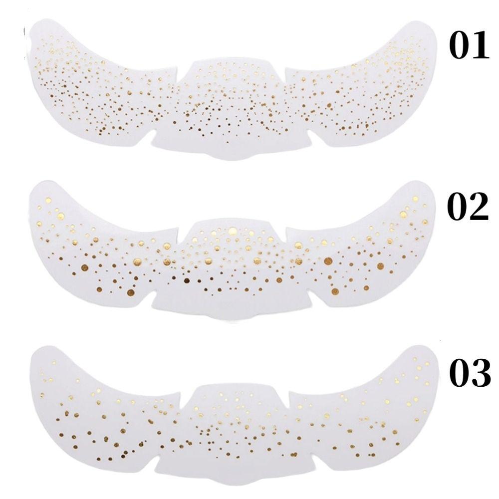 6Pcs Long Lasting Face Temporary Tattoo Sparkle Face Tattoo Sticker Fashion Freckle Tattoo  Make Up