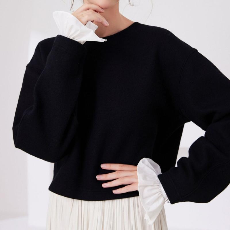 1 Paar Ärmel mit Blumenmuster Haltbarkeitsärmel Abnehmbare Manschetten Elastisches Wildes Handgelenk für Partys und Hochzeiten