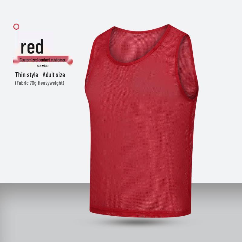 Sports Team Mesh Vest for Football, Frisbee, and Basketball Training and Team Building