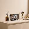 LED Digital Alarm Clock with Time Projection, Dual Alarms, USBCelsiusType-C Charging Ports, 6-  Dimmable, Daylight Saving Time (DST), Snooze