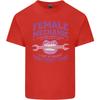 Funny Female Mechanic Unisexs Light Cotton TShirt