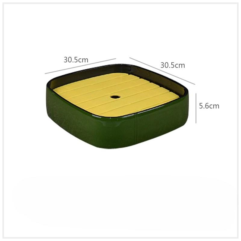 Japanese Sushi Bucket Sashimi Raw Fish Seafood Dish Sushi Cuisine Fruit Dish Food Chrysanthemum Round Tray Salmon Ice Plate