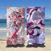 Game Wuthering Waves Carlotta Montelli Towel For Swim Yoga Gym Quick Drying Soft and Skin-friendly Beach Towels All-Season