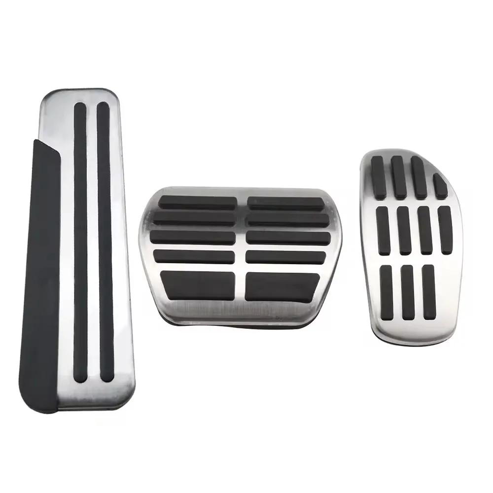 For Nissan Qashqai J12 2024 2024 2024 Stainless Steel Car Foot Pedals Brake Non-slip No Drilling Alloy Covers Parts Accessories