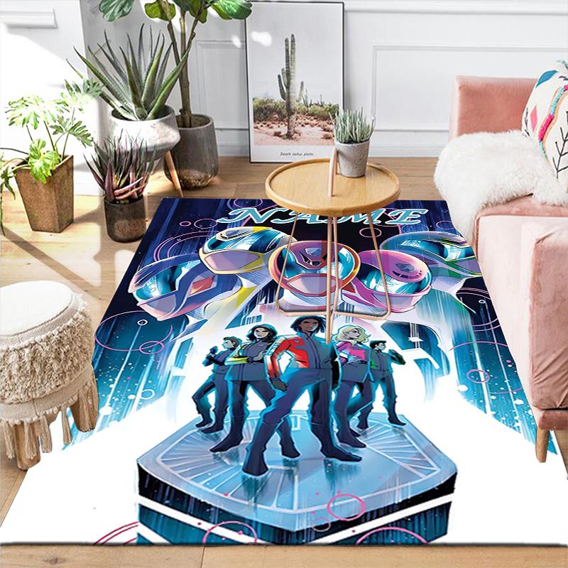 Custom 1Pc Power Rangers Artwork Rug Office Carpet Indoor Outdoor Entrance Doormat Nonslip Soft And Comfortable Living Room D2915214
