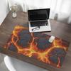Desk Mat For Graphic Designers And Designers Lava Cracks 100X50 Cm