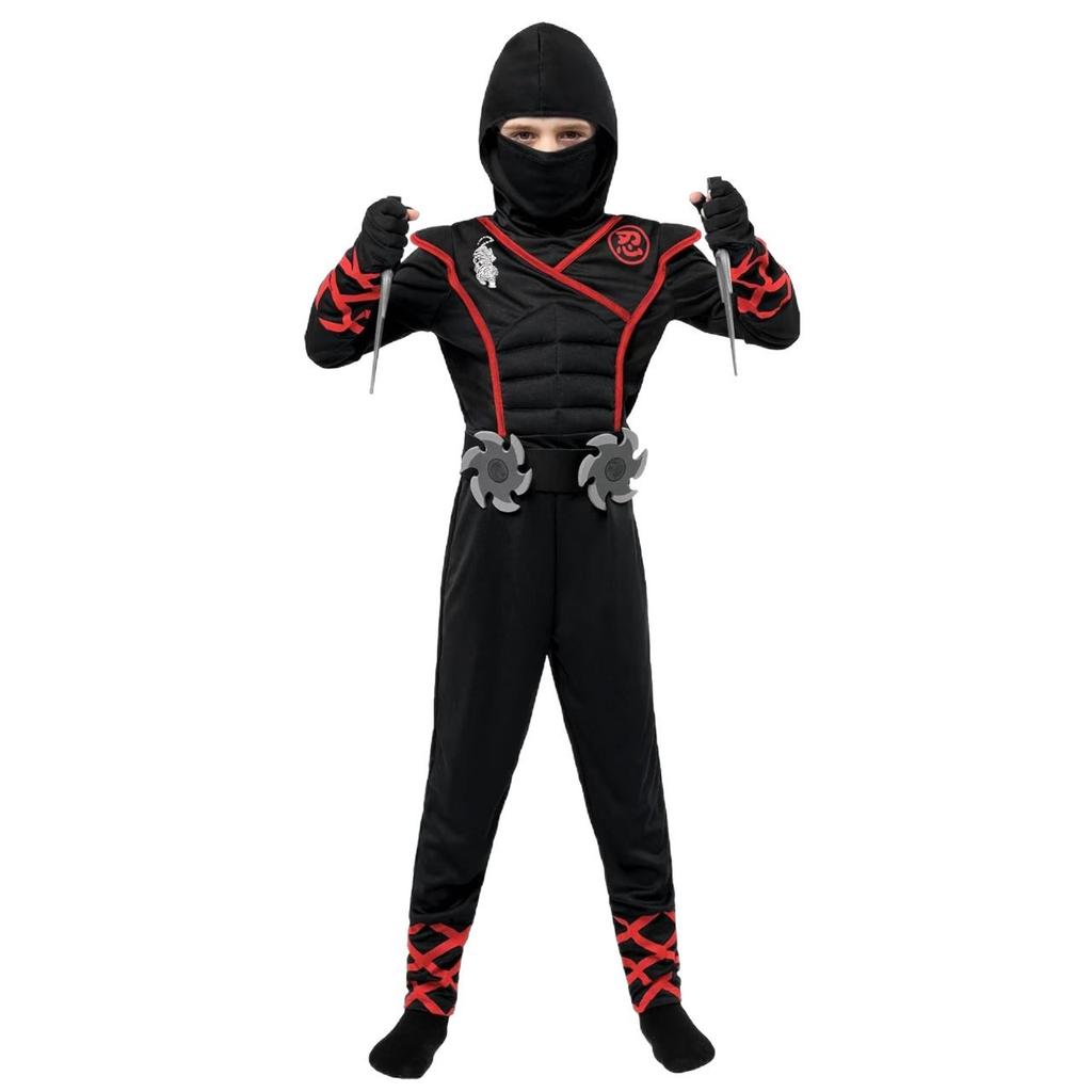 Halloween Anime Kids Naruto Cosplay Ninja Samurai Stage Performance Costume