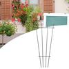 Anillo de Soporte para Plantas Antigrietas de Metal Estable Multiusos Estaca Robusta para Plantas para el Hogar