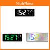 Modern Minimalist Led Digital Alarm Clock With Multiple Wakeup Alarms For Students And Office Use