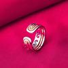 Kyzc Tight Spell Ring Opening Men And Women, Two-In-One Combination Couple Qixi Festival Valentine'S Day Gift With