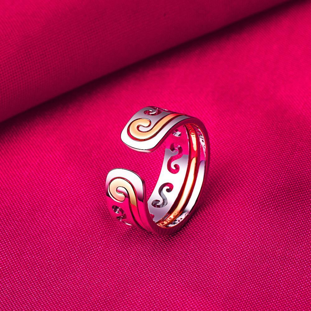 Kyzc Tight Spell Ring Opening Men And Women, Two-In-One Combination Couple Qixi Festival Valentine'S Day Gift With