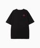 Minasu New Big Hearttrack Graphic T Shirt_Black