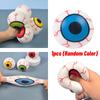 1pcs Stress Halloween Relief Eyeball Squeeze Spooky Ball Toy Pranks Random Color