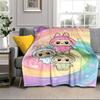 Bunny Costume Adventure Blanket Flannel Blanket for bed, sofa, Camping, Hiking, Picnic Essentials, gift for family Fan gifts
