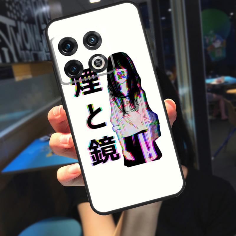 

Sad Japanese Aesthetic Art Funda For OnePlus 13 12 R 11 9 10 Pro 8T 9RT 10T OnePlus Nord 4 CE 2 3 Lite N30 N20 Case OnePlus Nord CE3Lite