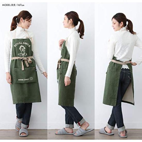 And Packable Stylish 80 X 80 67545 Apron, Storage, Approx. Cm, Curry, Black,