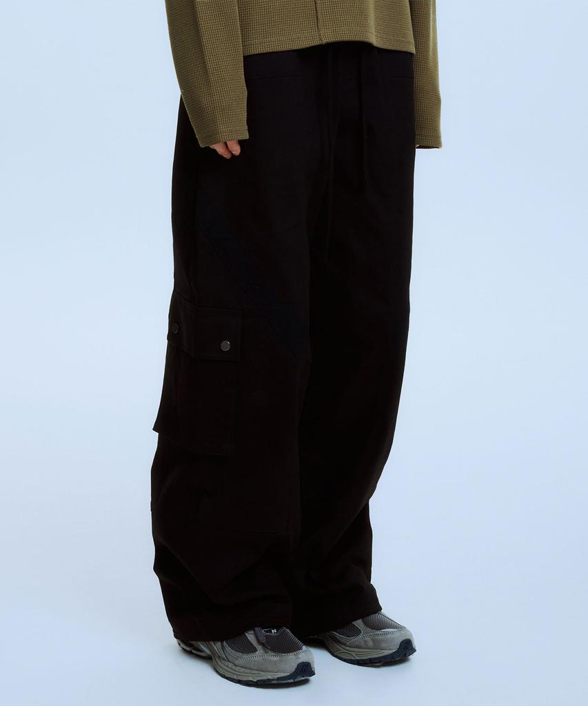 Archive Bold Multi Utility Cargo Pants (Black)