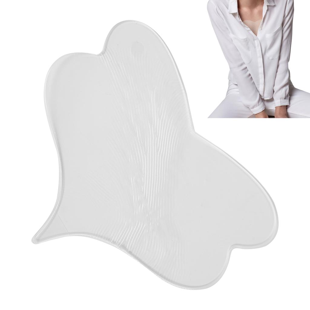 Transparent Chest Wrinkle Sticker Reusable Washable Silicone Anti Wrinkle Chest Pads