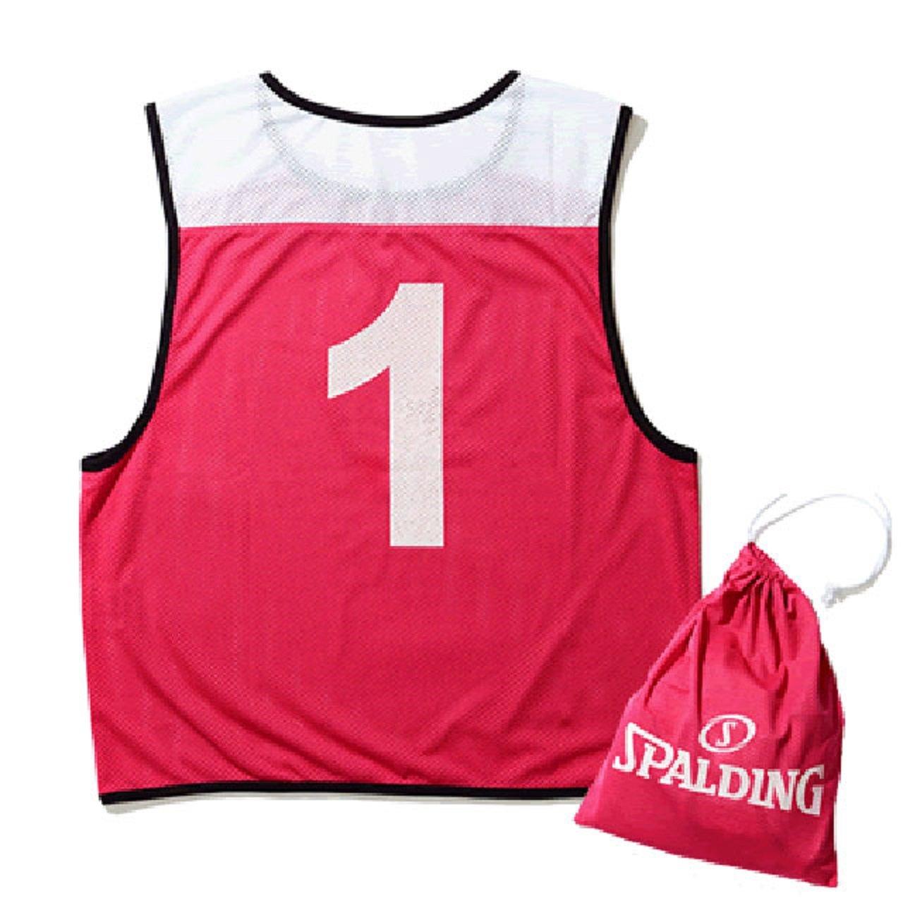 

Spalding Bibs (Set of 6) SUB130180 Pink