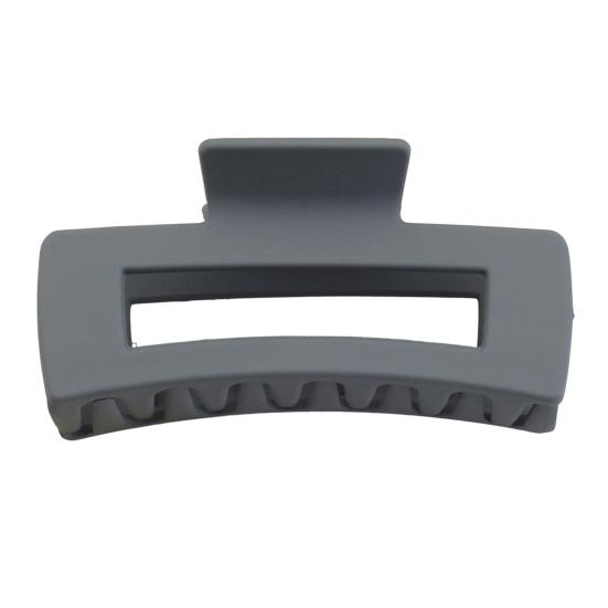 Hair Claw for Women, Frosted Rectangle Hair Clip, Hollow Design Back Head Hair Claw, Large Size Shark Hair Clip for Daily Wear Party Gathering Outing