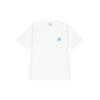 MLB Cashew Flower T Shirts Unisex White Crew Neck Moderate Straight Fit 3ATS52023-50IVS