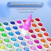 True Color Stackable Acrylic Markers - Non-Bleeding Watercolor Pens for Students and Kids