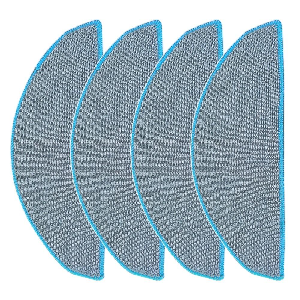AutoEmpty Dock Mop Robot Mop Cloth Easy Installation Cleaning Accessory 4 PACK